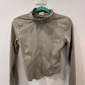 Lazuli Label grey spandex jacket